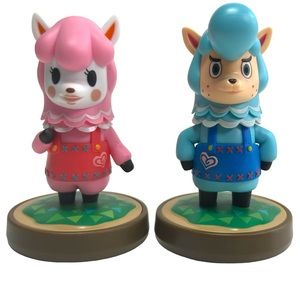 Reese And Cyrus Amiibo Figures Animal Crossing New Horizon Nintendo Switch, 3DS